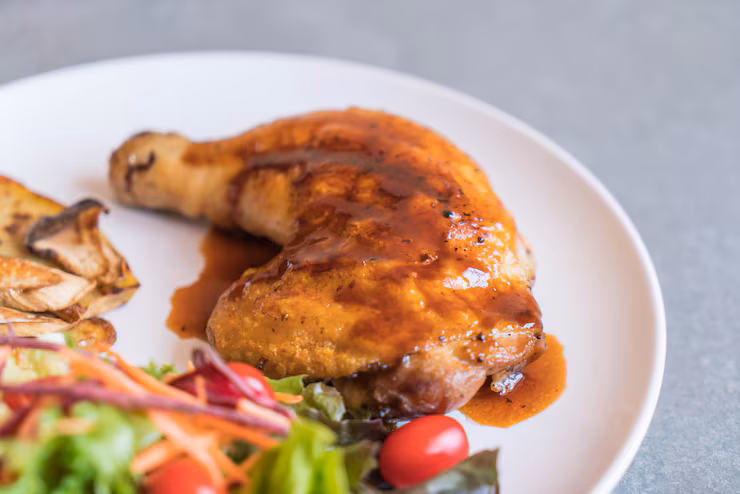 Kuku Kisasa: Half Grilled Chicken with Kavu & Kachumbari